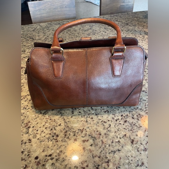 Circa 2000s Wilson’s leather brown satchel - Picture 3 of 9